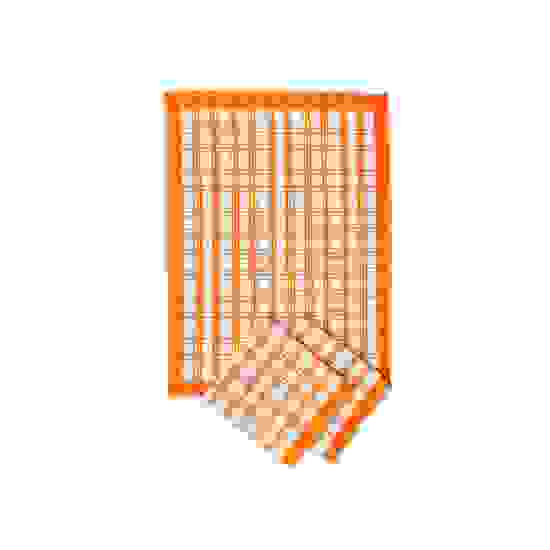 Utěrka kuchyňská 70 × 50 cm, oranžová, 3 ks – 100% egyptská bavlna