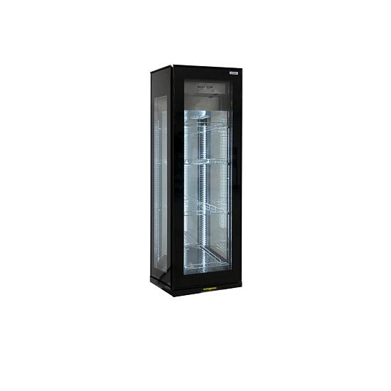 Chladicí vitrína cukrářská obslužná, černá NORDline RT 400L-2 Black