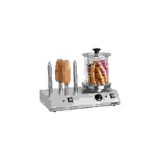 Elektrický přístroj na hotdogy s trny - 4 speciální trny na rohlíky