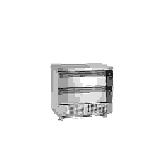 Kombinovaný chladicí / mrazicí stůl 2 zásuvky TEFCOLD UD2-2