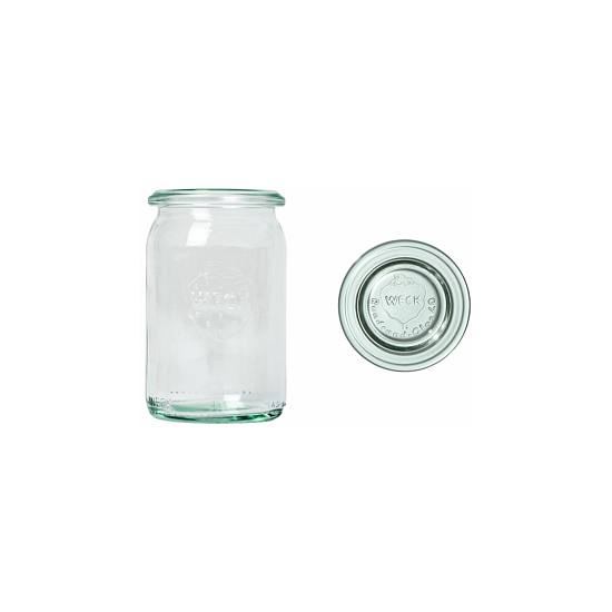 Zavařovací sklenice WECK Mini Zylinder 145 ml s víčkem, set 12 ks