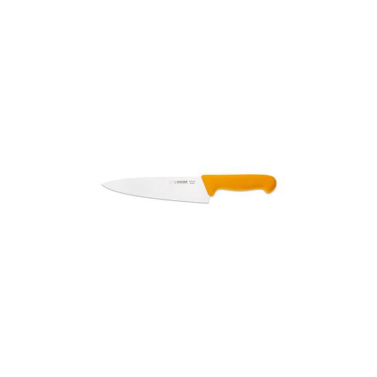 Nůž kuchařský 20 cm, žlutý