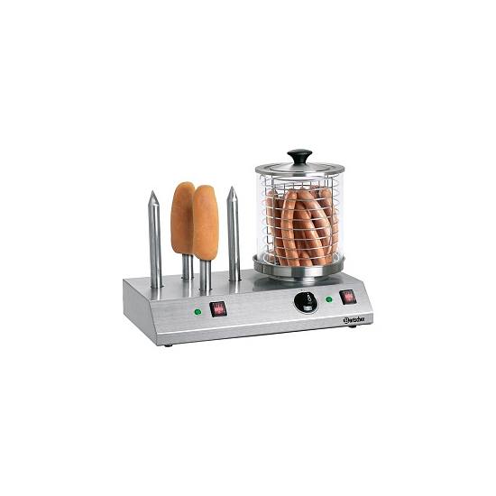 Elektrický přístroj na hotdogy s trny - 4 speciální trny na rohlíky