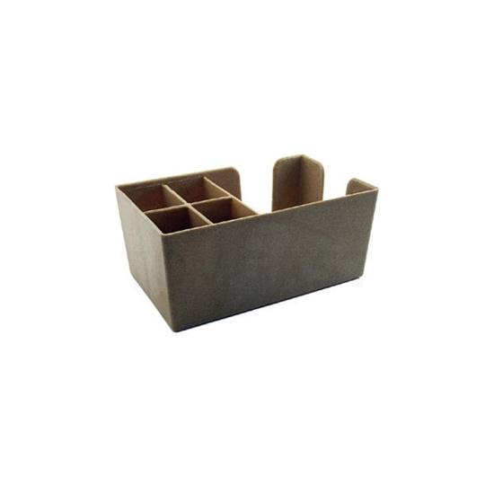 Bar Caddy dřevěný 25 × 25 × 10,5 cm