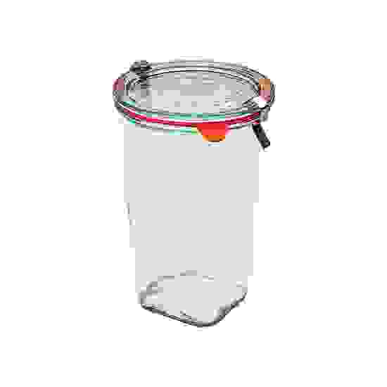 Zavařovací sklenice WECK Quadro 795 ml, set 6 ks