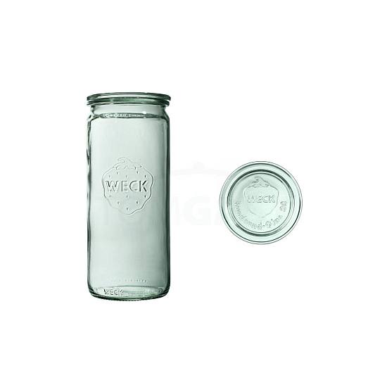 Sklenice WECK Cylindric 1040 ml s víčkem 6 ks