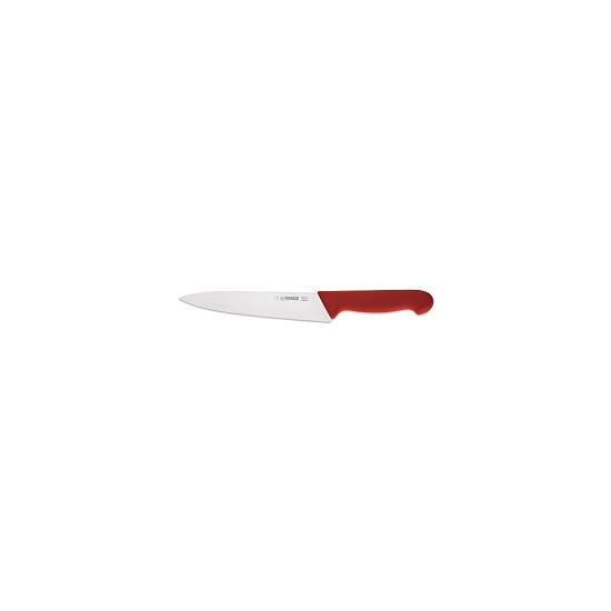 Nůž kuchařský 18 cm, červený