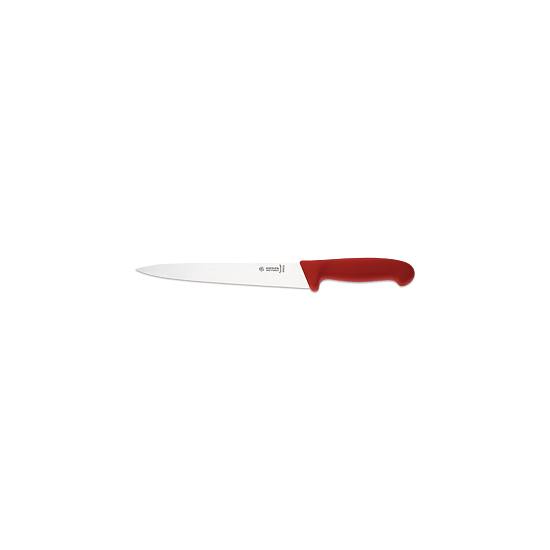 Nůž porážkový 22 cm, červený