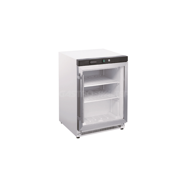Skříň mrazící XF200G 120L nerez/sklo