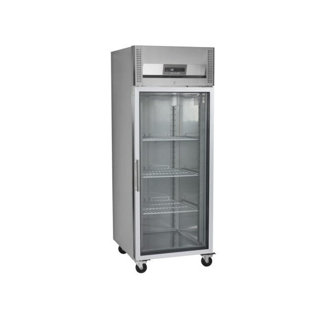 Chladicí skříň prosklené dveře GN2/1 TEFCOLD RK 710 G