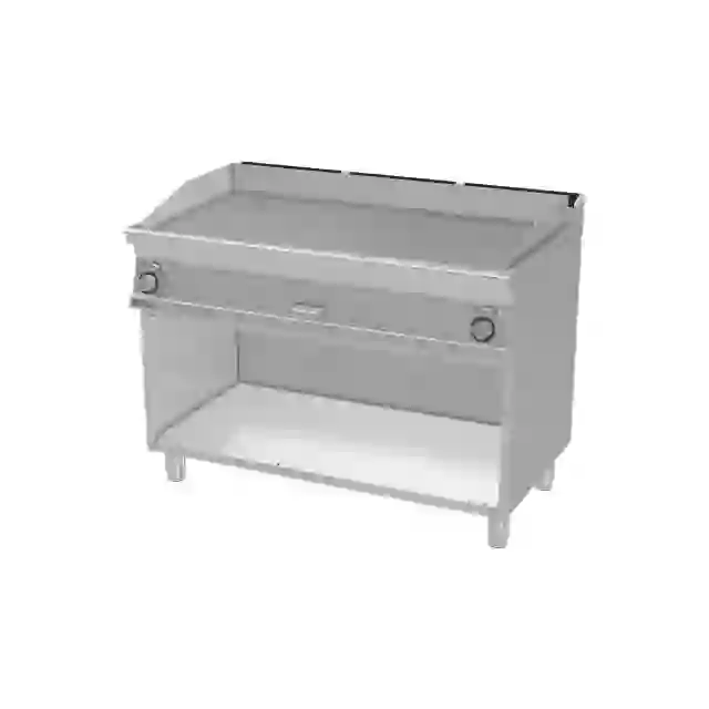 Grilovací deska 119x52 elektrická kombinovaná s podestavbou 400 V 