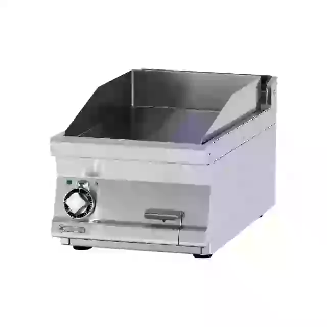 Grilovací deska 39x52 elektrická chromovaná hladká bez podestavby 400 V 