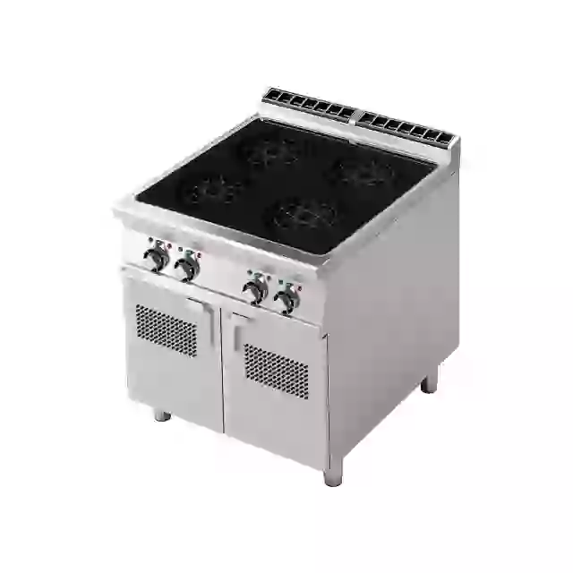 Sporák indukční elektrický 4x plotýnka s podestavbou 400 V 