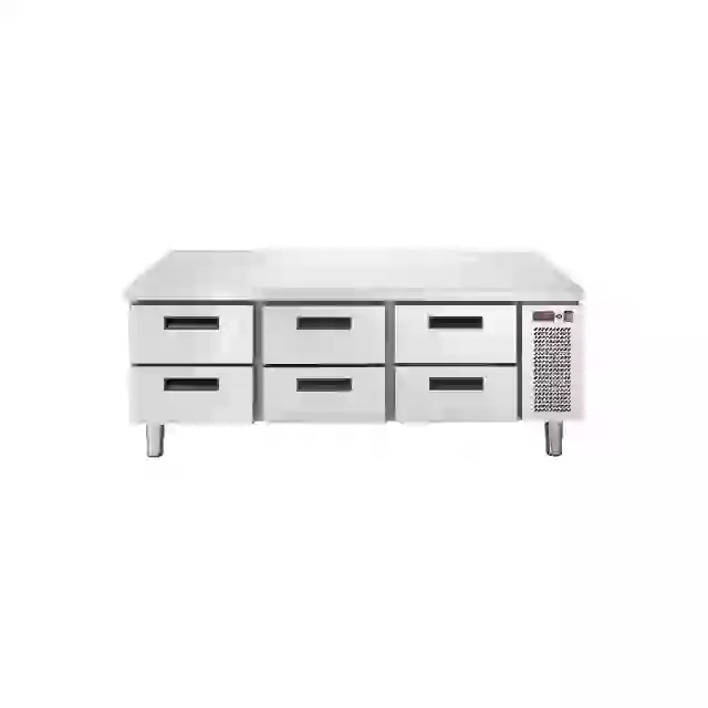 Podestavba chladicí elektrická GN 1/1 deska KIT 3x2 zásuvky 