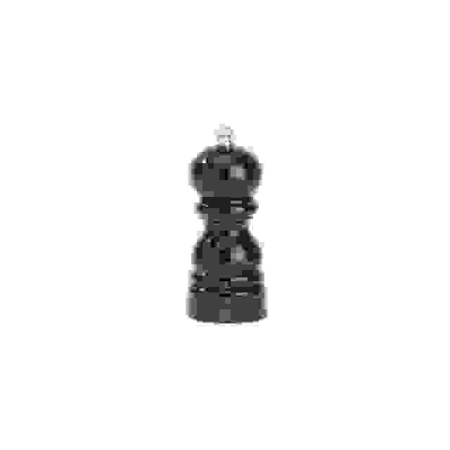Mlýnek Paris U-Select na sůl, černý 12 cm
