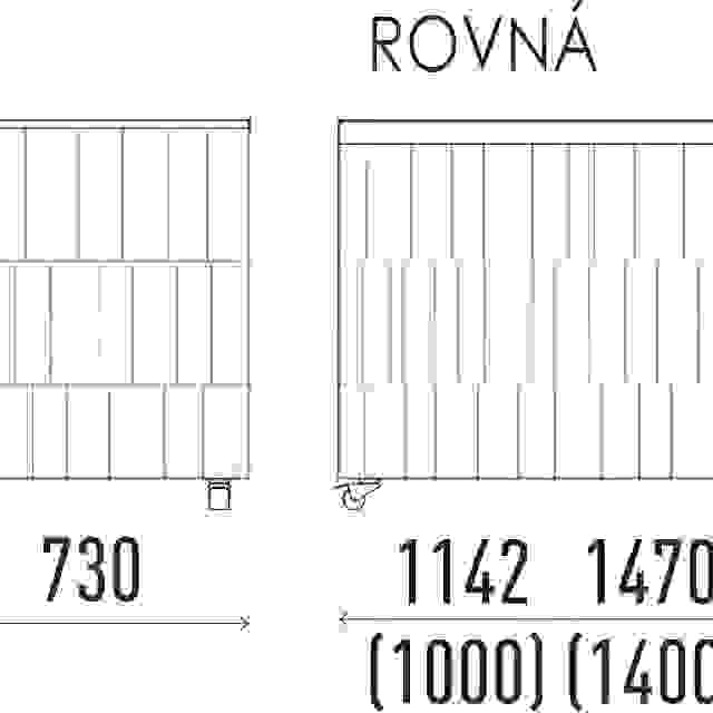 Neutrální pracovní modul rovný 1000 NE