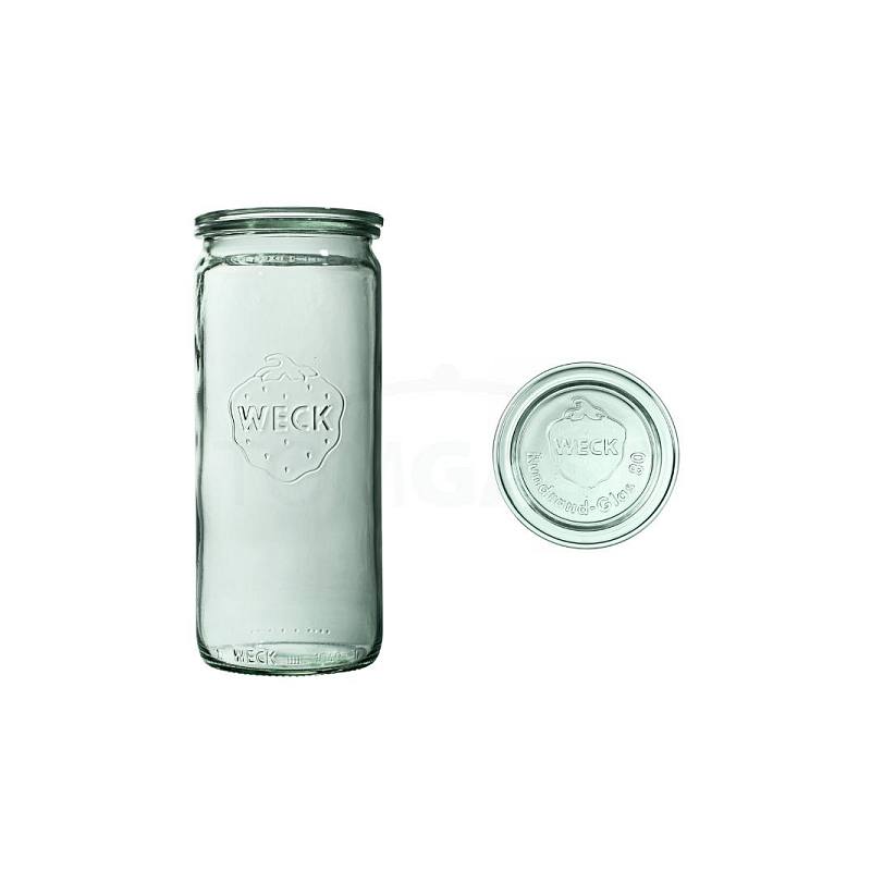 Sklenice WECK Cylindric 1040 ml s víčkem 6 ks