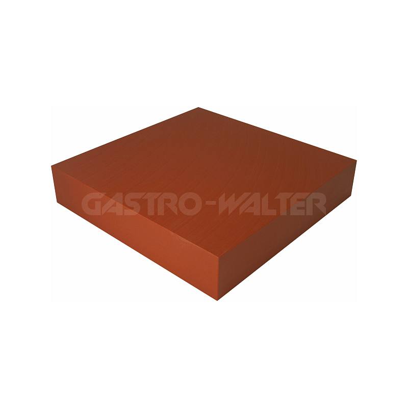 Blok 800x800x100 červenohnědý